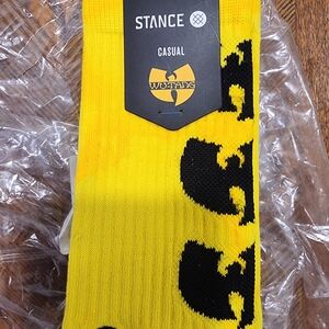 Stance Yellow and Black Wu-Tang Socks
